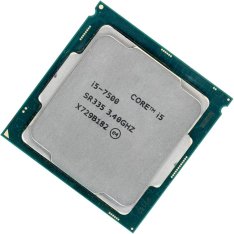 Procesor Intel Core i5-7500 (3,4GHz, 6M Cache) Turbo Boost max. 3,6 GHz, socket LGA 1151