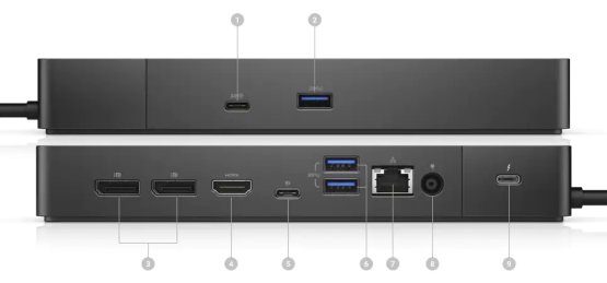 Dokovací stanice Dell WD19TBS K20A + 180W adaptér