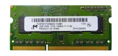 RAM 2GB DDR3 SODIMM Micron MT8KTF25664HZ-1G6M1, PC3L-12800S, 1666MHz