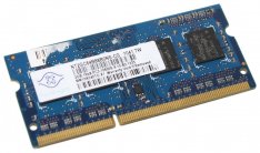 RAM 2GB DDR3 SODIMM Nanya NT2GC64B88B0NS-CG, PC3-10600S, 1333MHz