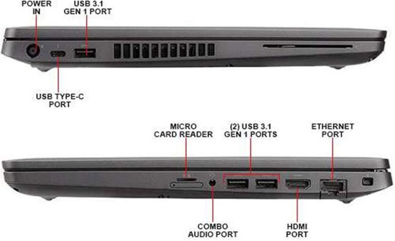 Notebook Dell Latitude 5500 i5-8265U/8/256 SSD M.2/15,6" Full HD/Win 11 Pro