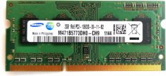 RAM 2GB DDR3 SODIMM Samsung M471B5773DH0-CH9, 10600S, 1333MHz