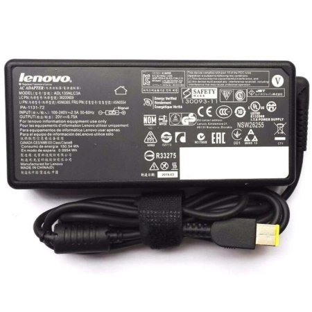 Originální napájecí adaptér pro notebooky Lenovo 135W hranatý konektor ADL135NLC3A