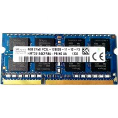 RAM 4GB DDR3 SODIMM SK Hynix HMT351S6CFR8A-PB, PC3L-12800S, 1600Hz